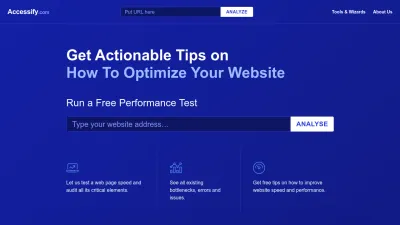 Screenshot of Accessify.com