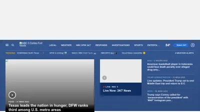 Screenshot of Nbcdfw.com