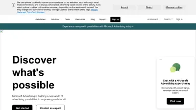 Screenshot of About.ads.microsoft.com