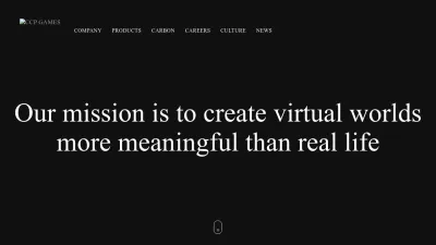 Screenshot of Ccpgames.com