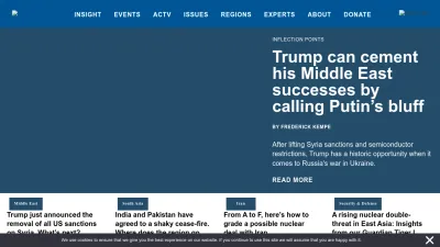 Screenshot preview of atlanticcouncil.org