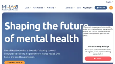 Screenshot preview of mhanational.org