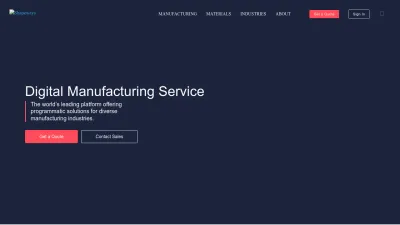 Screenshot preview of shapeways.com