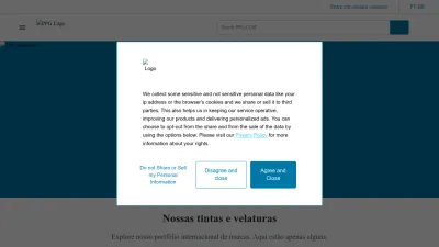 Screenshot of Ppg.com