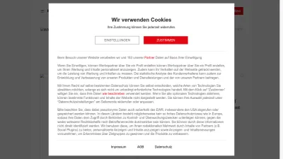 Screenshot of Wiwo.de