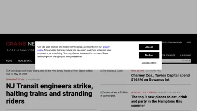 Screenshot preview of crainsnewyork.com