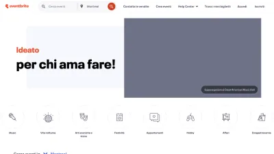 Screenshot of Eventbrite.it
