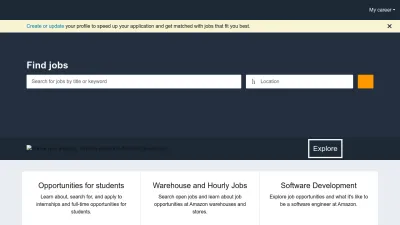 Screenshot preview of amazon.jobs