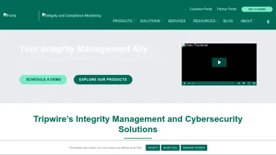 Screenshot preview of tripwire.com