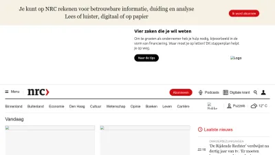 Screenshot of Nrc.nl
