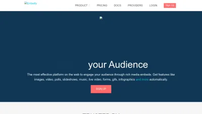 Screenshot preview of embed.ly