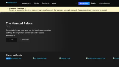 Screenshot of Viki.com