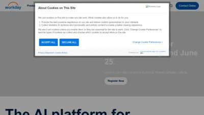 Screenshot preview of workday.com
