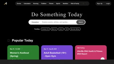 Screenshot preview of active.com