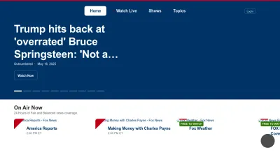 Screenshot preview of video.foxnews.com