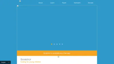 Screenshot of Scratchjr.org