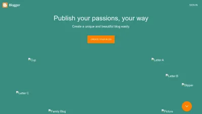 Screenshot of Draft.blogger.com