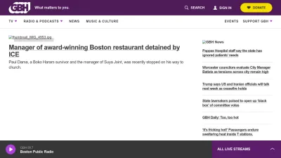 Screenshot preview of wgbh.org