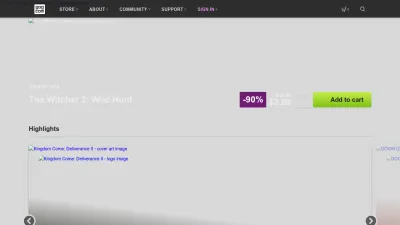 Screenshot of Gog.com