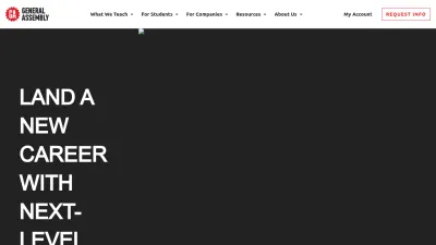 Screenshot preview of generalassemb.ly