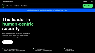 Screenshot preview of proofpoint.com