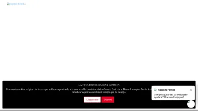 Screenshot of Sagradafamilia.org