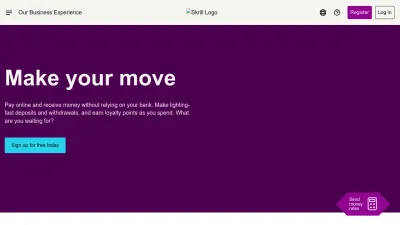 Screenshot preview of skrill.com