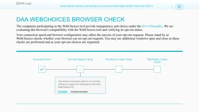 Screenshot of Optout.aboutads.info