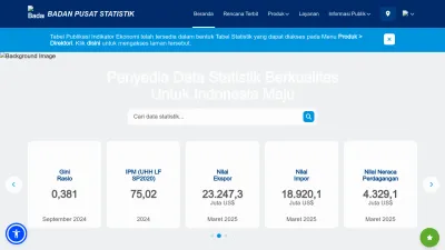 Screenshot of Bps.go.id