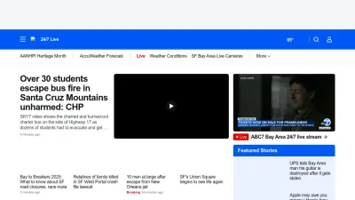 Screenshot of Abc7news.com