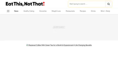 Screenshot of Eatthis.com