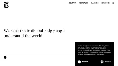 Screenshot of Nytco.com