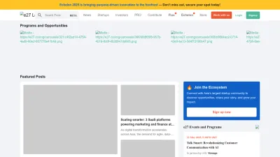 Screenshot of E27.co