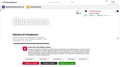 Screenshot of Barcelona.cat