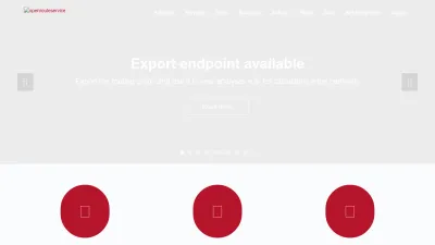 Screenshot of Openrouteservice.org