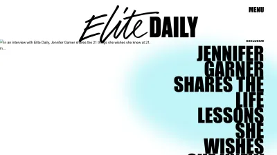 Screenshot preview of elitedaily.com