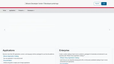 Screenshot preview of bitnami.com