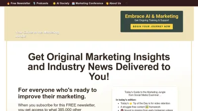 Screenshot of Socialmediaexaminer.com