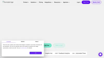 Screenshot of Survicate.com