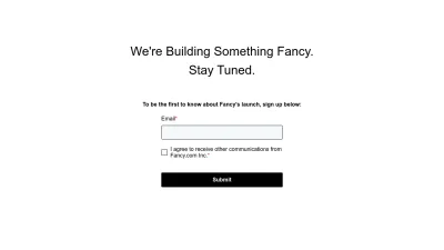 Screenshot of Fancy.com