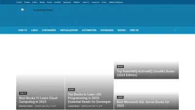 Screenshot of Computingforgeeks.com