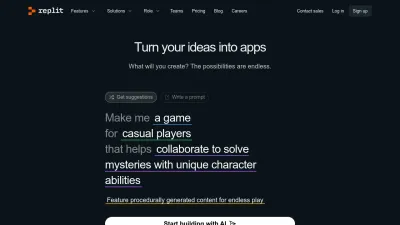 Screenshot preview of replit.com