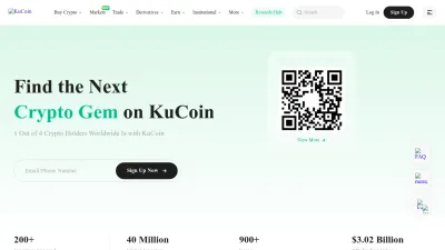 Screenshot of Kucoin.com