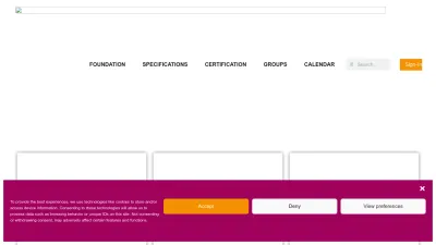 Screenshot of Openid.net