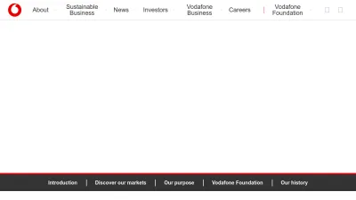 Screenshot preview of vodafone.com