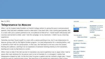 Screenshot of Ross.typepad.com