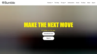 Screenshot preview of bumble.com