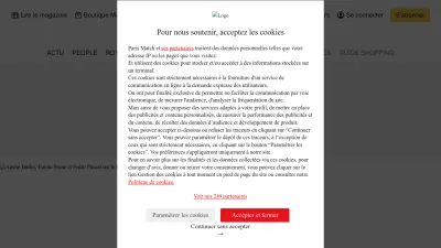 Screenshot of Parismatch.com