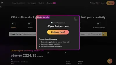 Screenshot preview of 123rf.com