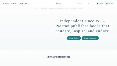 Screenshot of Wwnorton.com